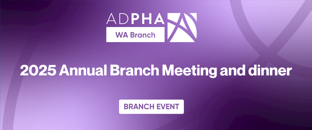 WA Branch | 2025 Annual Branch Meeting and dinner